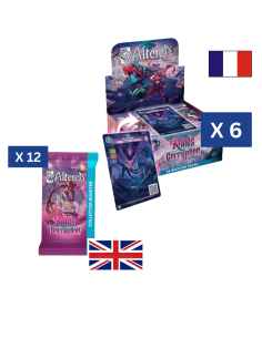 Altered : Lot Carton de 6 displays 24 Boosters Set 6 + 1 Display Collector - Roots of Corruption (FR)