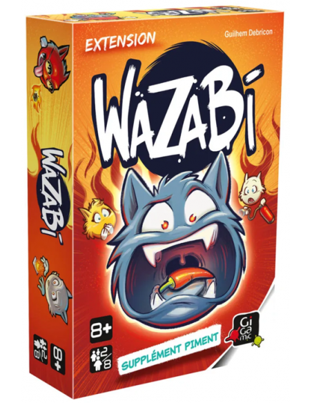 Wazabi Supplément Piment (Ext.) - Jeux Familiaux