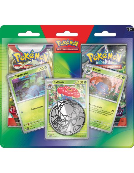 Pokémon : Duopack Rafflésia EV01 et EV06 - Cartes Pokémon