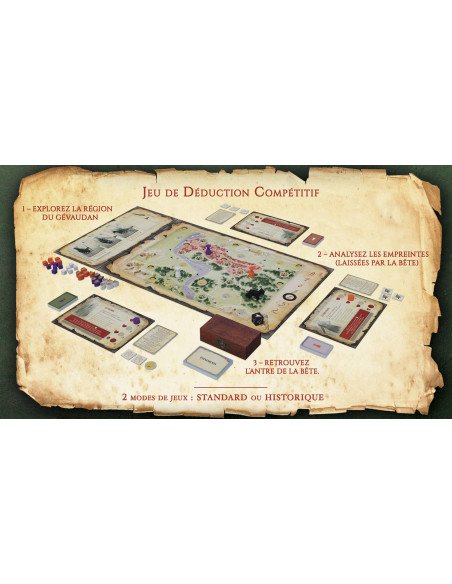 Gevaudan : Sur les traces de la Bête - PRECOMMANDE