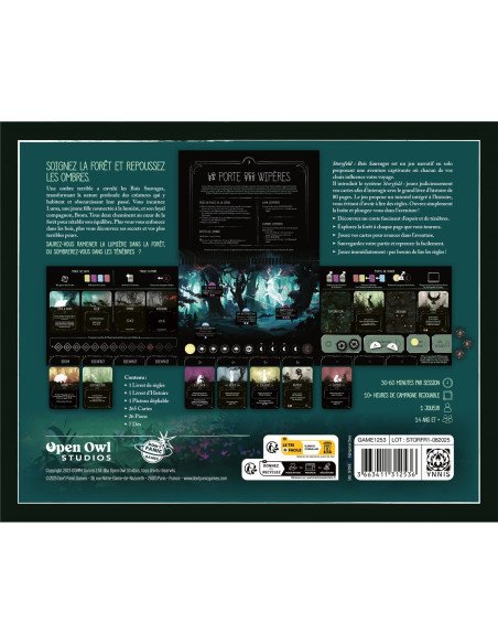 Storyfold – Bois Sauvages - Jeu de société