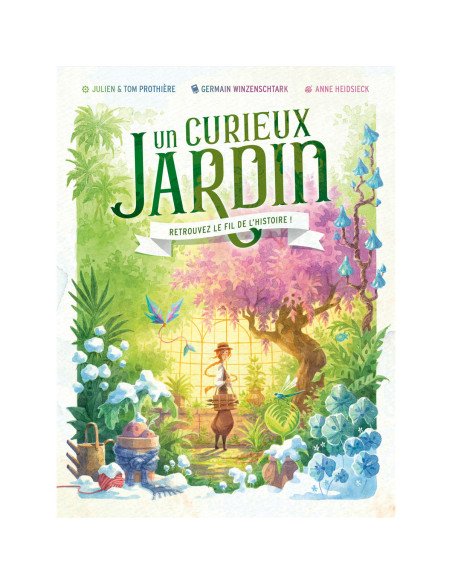 Fil Rouge : Un Curieux Jardin - Jeu de société