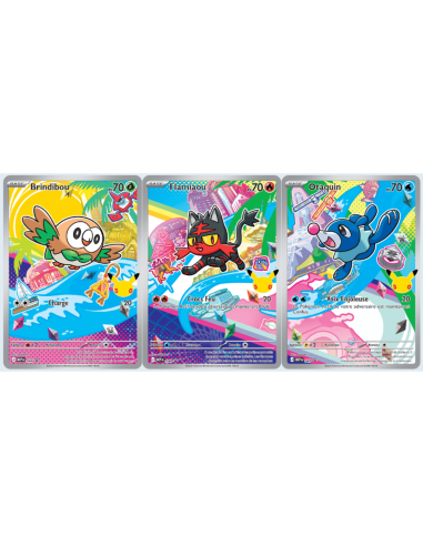 Visuel des cartes promos brindibou, Flamiaouss et Otaquin