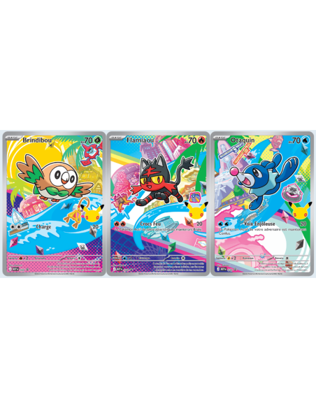 Visuel des cartes promos brindibou, Flamiaouss et Otaquin