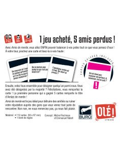 Amis de Merde - jeu de société - visuel de la boîte 2