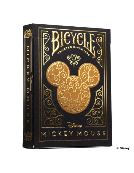 Bicycle Disney Mickey Mouse Black and Gold