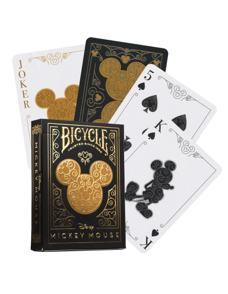 Bicycle Disney Mickey Mouse Black and Gold