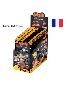 Visule de la display Française Naruto Mythos, en première Edition