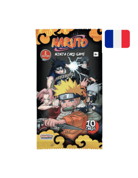 Naruto Mythos : Display de 24 boosters Set 1 Konoha Shidō - Edition 2 (FR)