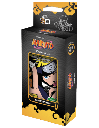 Visuel du coffret Naruto Mythos Team Set Naruto