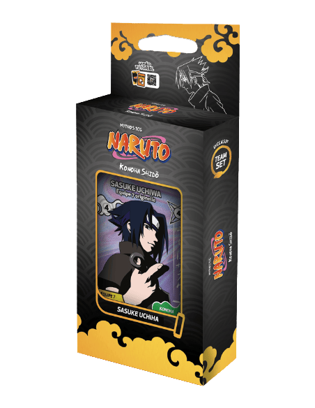 Naruto Mythos : Team Set Sasuke- Konoha Shidō Edition 2 (FR) - Cartes Naruto