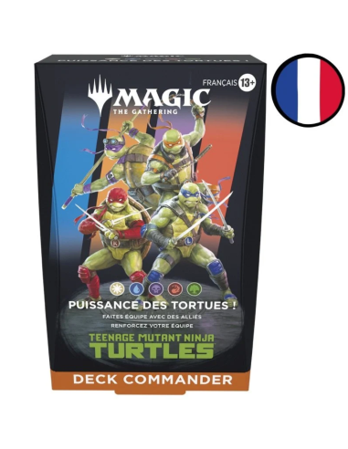 Deck Commander Les Tortues Ninja -...