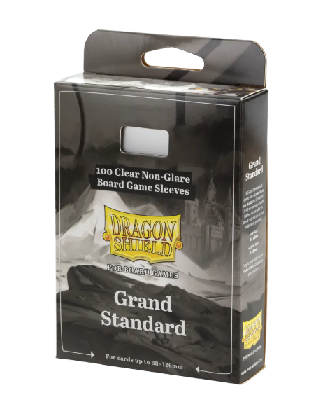 Board Game Sleeves - Grand Standard (88x126mm)  Dragon Shield
