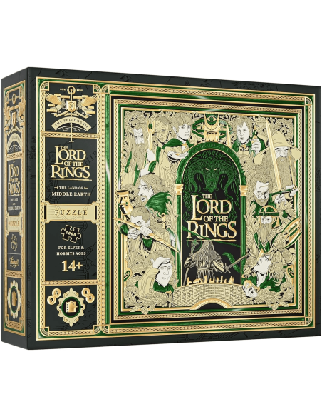 Theory11 - The Lord of the Rings Jigsaw Puzzle - 1000 pièces