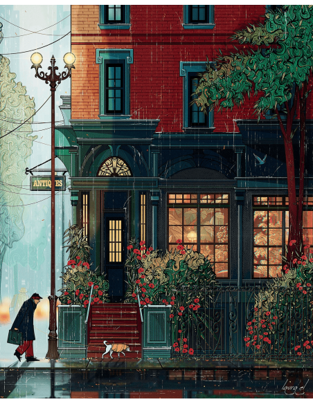 Le Magasin d'antiquité - Puzzle en bois - 500 pièces