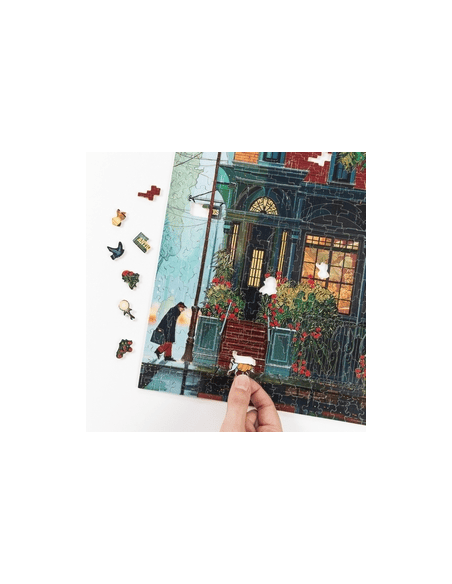 Le Magasin d'antiquité - Puzzle en bois - 500 pièces