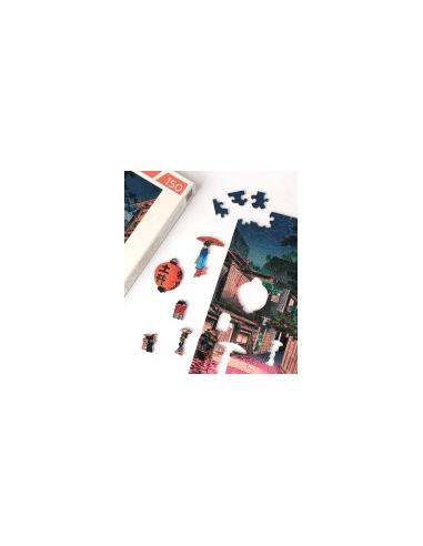 Soirée à Ushigome - Puzzle en bois -...