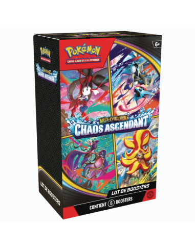 Image du Bundle de 6 boosters Pokémon Chaos Ascendant