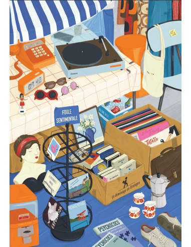 Aller aux puces - Puzzle 500 pièces