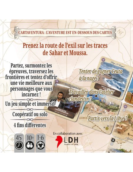 Cartaventura : Exils