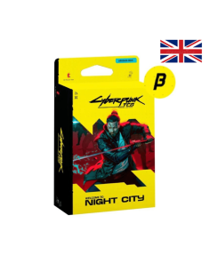 Image du Deck Cyberpunk Embracing Power - Avec le logo Beta et le drapeau anglais