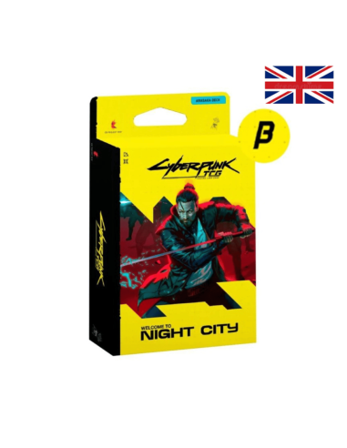 Image du Deck Cyberpunk Embracing Power - Avec le logo Beta et le drapeau anglais
