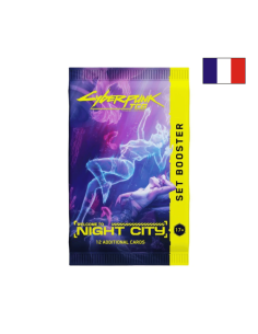 Image d'un booster Cyberpunk avec un drapeau Français