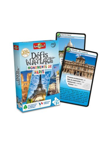 Défis Nature : Monuments de Paris - visuel