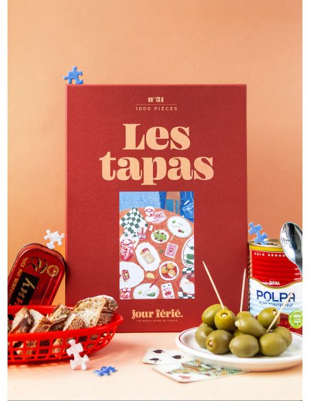 Les Tapas - Puzzle 1000 pièces