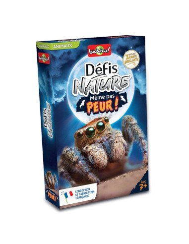 Défis Nature : Même pas peur - Jeu de cartes