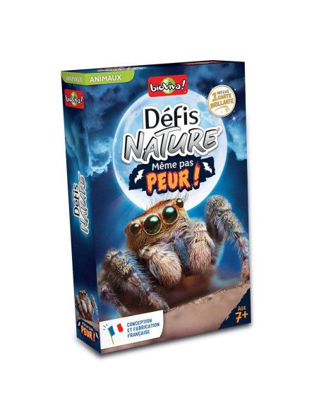 Défis Nature : Même pas peur - Jeu de cartes