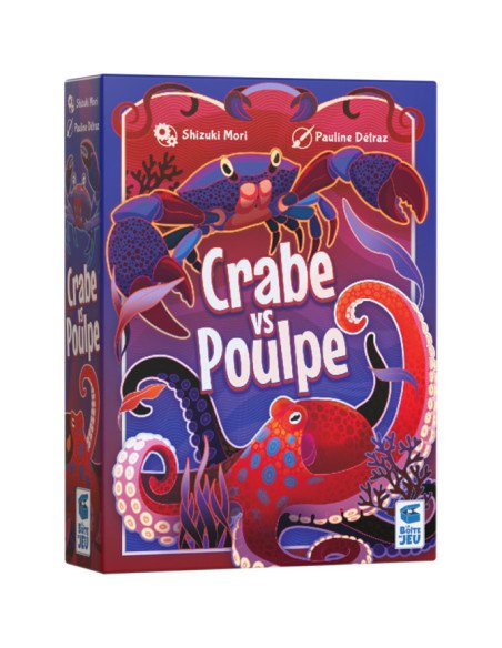 Crabe Vs Poulpe - Jeu de cartes