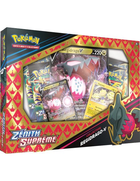 Pokémon : Coffret Regidrago-V - EV12.5 Zénith Suprême - Jeu de cartes