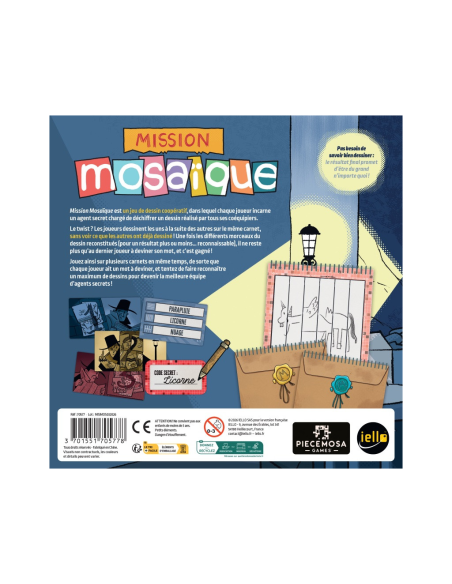 Mission Mozaique - Jeu de société