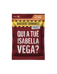 Dossiers Criminels - Qui a tué Isabella Vega - PRECOMMANDE