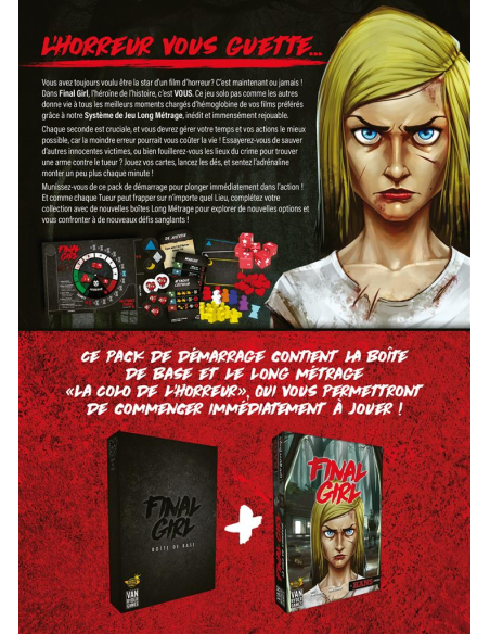 Final Girl : Kit de démarrage - Jeu de société