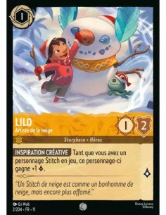 S11 - 002/204 : Lilo - Artiste de la neige | Cartes à l'unité Lorcana