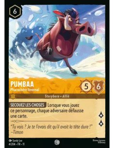 S11 - 004/204 : Pumbaa - Phacochère hivernal | Cartes à l'unité Lorcana