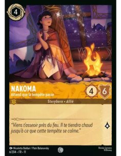 S11 - 006/204 : Nakoma - Attend que la tempête passe | Cartes à l'unité Lorcana