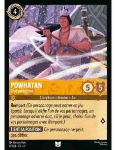 S11 - 011/204 : Powhatan - Chef protecteur | Cartes à l'unité Lorcana