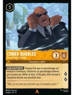 S11 - 014/204 : Cobra Bubbles - Fonctionnaire dévoué | Cartes à l'unité Lorcana