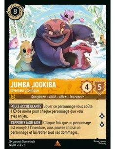 S11 - 019/204 : Jumba Jookiba - Inventeur prolifique | Cartes à l'unité Lorcana