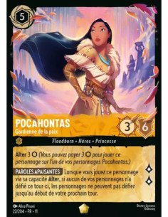 S11 - 022/204 : Pocahontas - Gardienne de la paix | Cartes à l'unité Lorcana