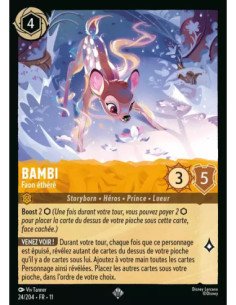 S11 - 024/204 : Bambi - Faon éthéré | Cartes à l'unité Lorcana