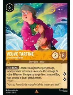 S11 - 026/204 : Veuve Tartine - Âme bienveillante | Cartes à l'unité Lorcana