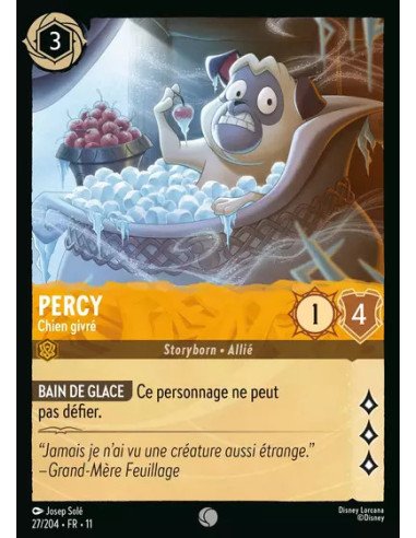 S11 - 027/204 : Percy - Chien givré | Cartes à l'unité Lorcana