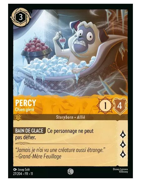 S11 - 027/204 : Percy - Chien givré | Cartes à l'unité Lorcana