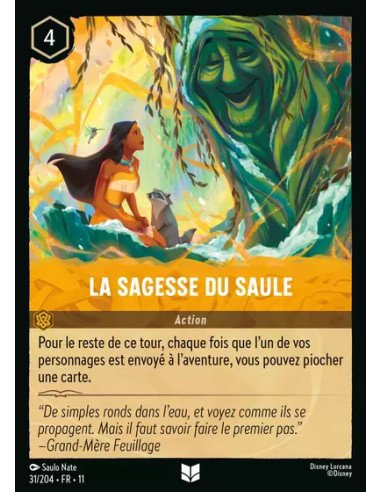S11 - 031/204 : La sagesse du saule | Cartes à l'unité Lorcana