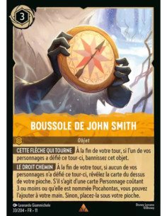 S11 - 033/204 : Boussole de John Smith | Cartes à l'unité Lorcana