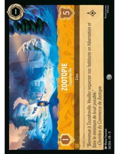 S11 - 034/204 : Zootopie - Toundraville | Cartes à l'unité Lorcana